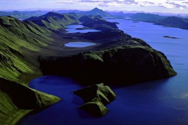 Malownicze jeziora w Islandii